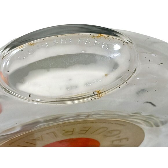 VTG Shalimar Guerlain 17 oz 500ml Montre Watch Bottle Ground Glass France EMPTY - Picture 9 of 11